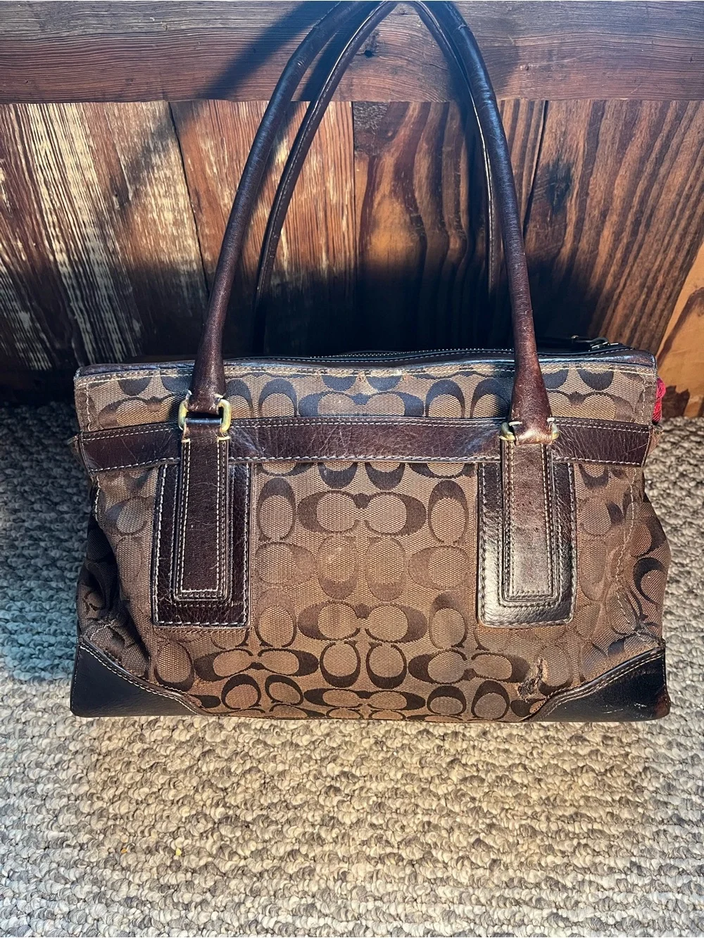 Chocolate Brown Coach bag